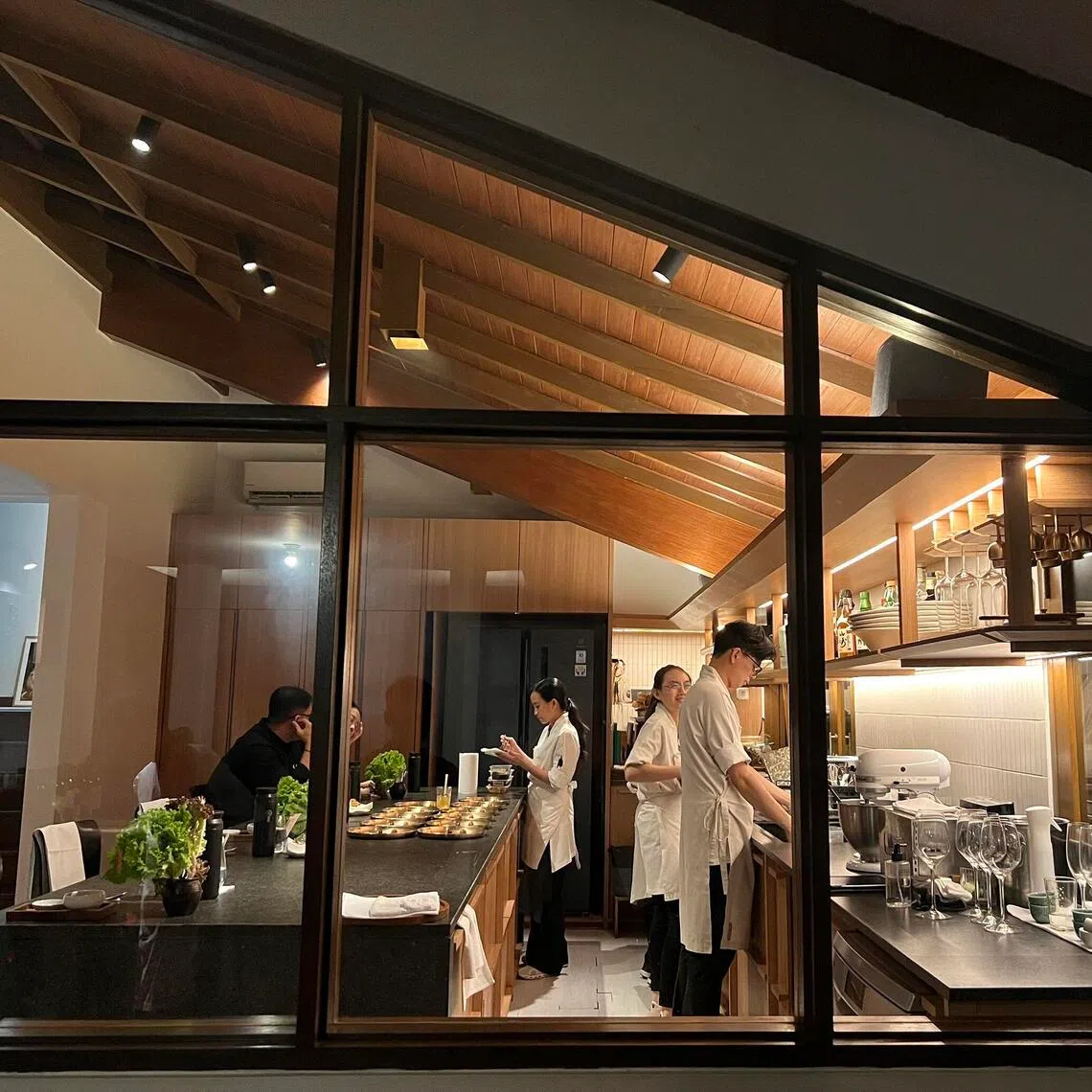 Jung Chan Dining in Bandung is a 12-seater private dining restaurant that regularly draws diners from Jakarta.