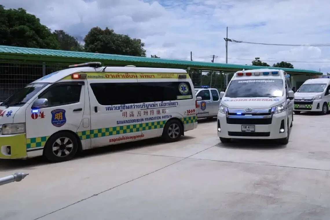 Policeman kills wife at Thai school; no children injured, say officials