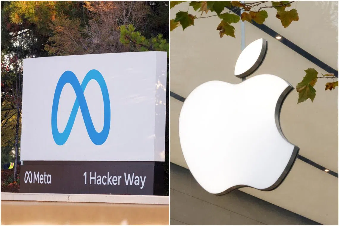 Both Meta and Apple have faced challenges over the past year.