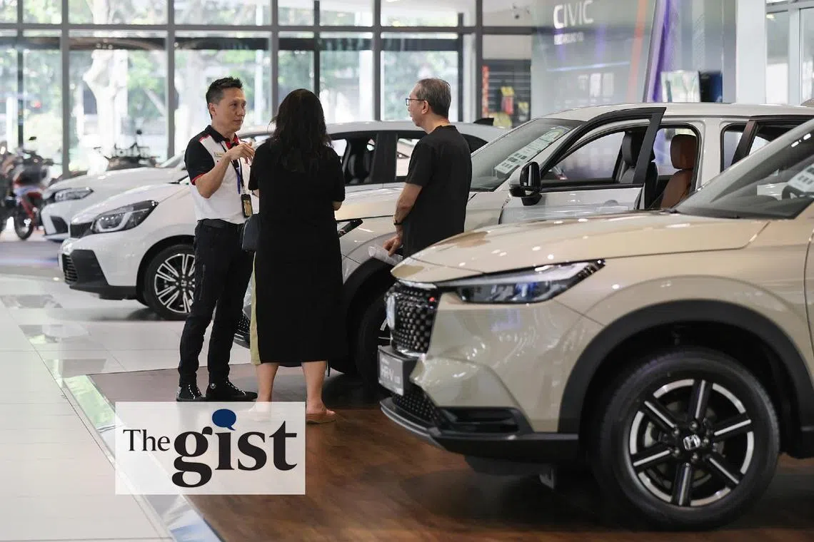 COE premiums rose to new heights in 2023. 