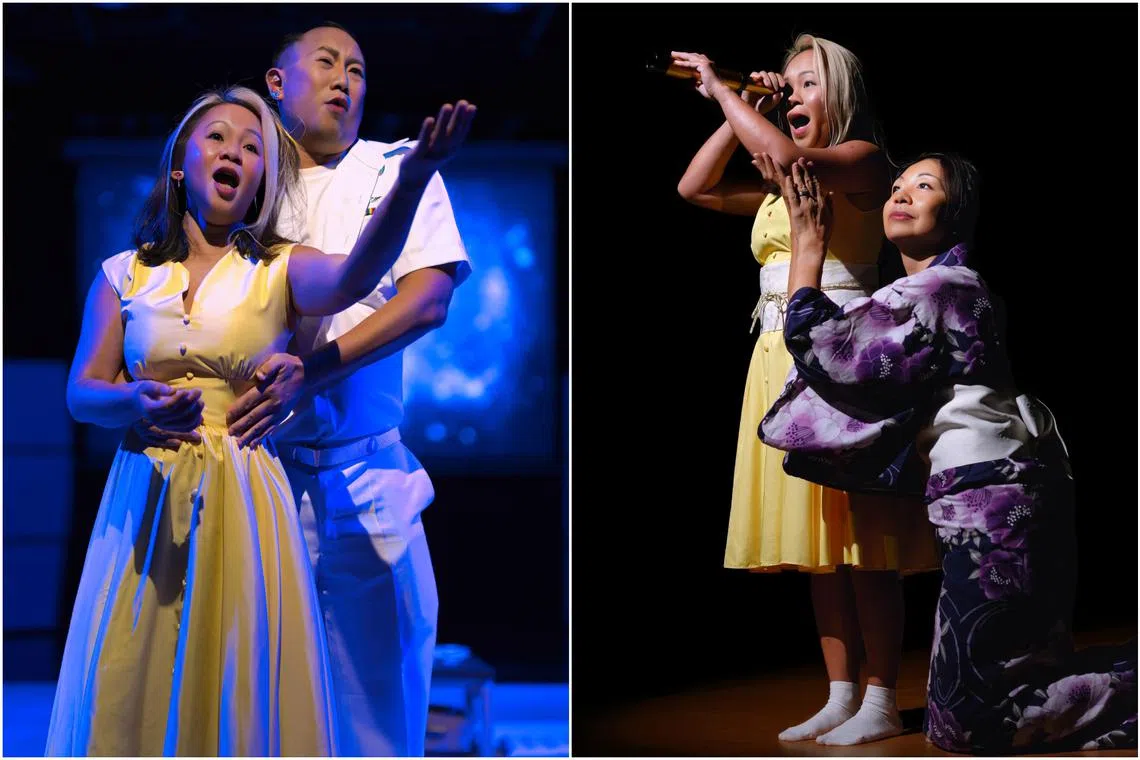 Directed by Mah Su-Yin, the opera’s original two-and-a-half hours involving 10 soloists, chorus and orchestra was adapted for just four singers accompanied by piano.