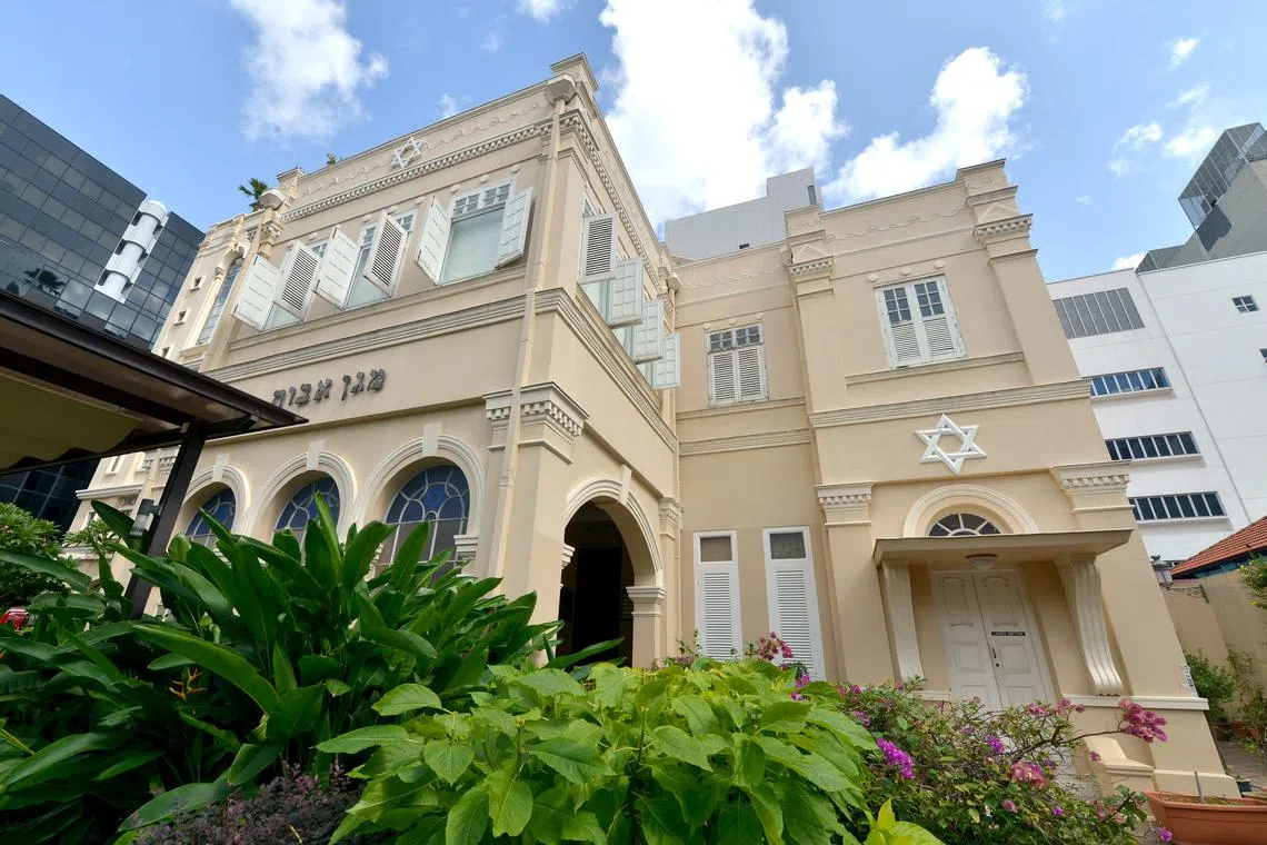 Amirull Ali was detained under the Internal Security Act in 2021 for planning to target three Jewish men at the Maghain Aboth Synagogue in Waterloo Street.