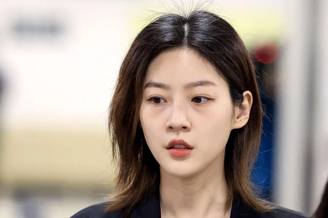 South Korean actress Kim Sae-ron was found dead in her house in Seoul on Feb 16.