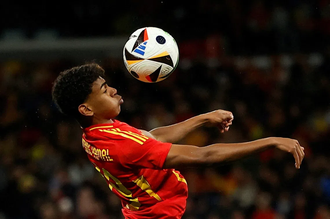 Lamine Yamal has missed five matches for Barcelona due to a groin injury.