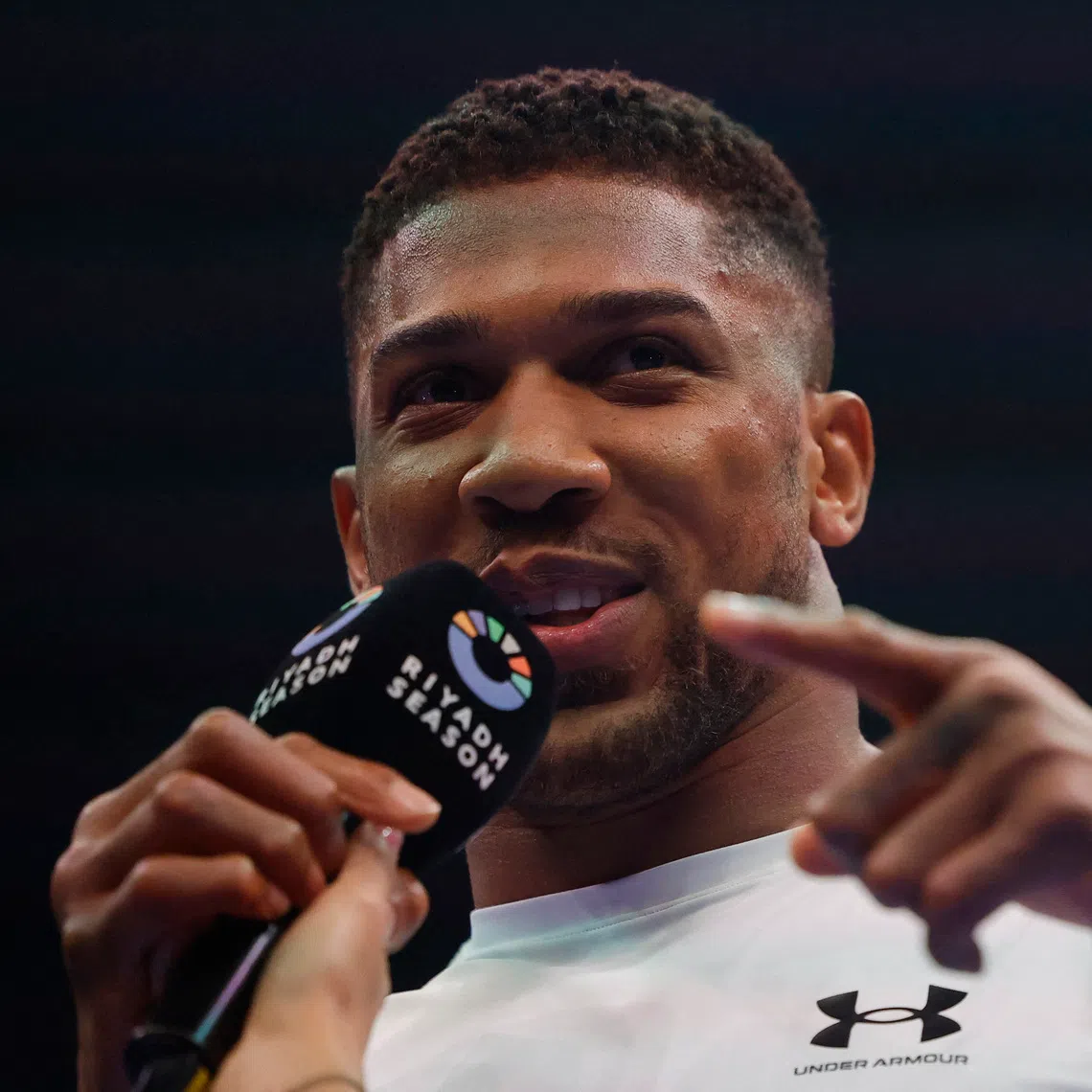 Boxer Anthony Joshua was taken to hospital after an accident that killed two, said the Ogun State Police Command.