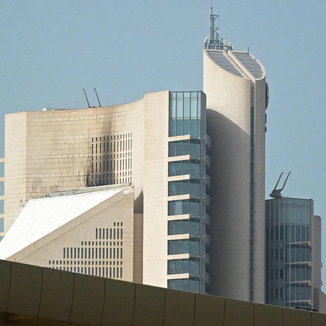 The attacks come after hits on KPC’s headquarters, which also houses the oil ministry. The ensuing fire has since been extinguished..