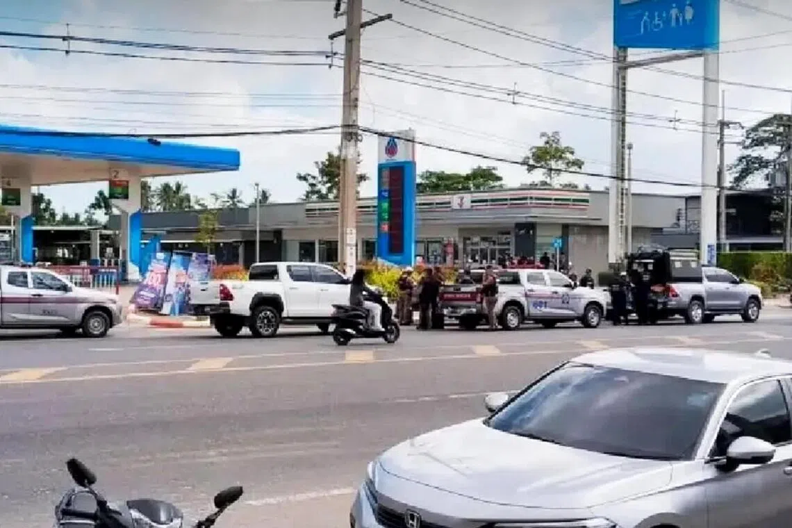 Explosion reported at petrol station in Thai province of Pattani; bomb disposal officer injured