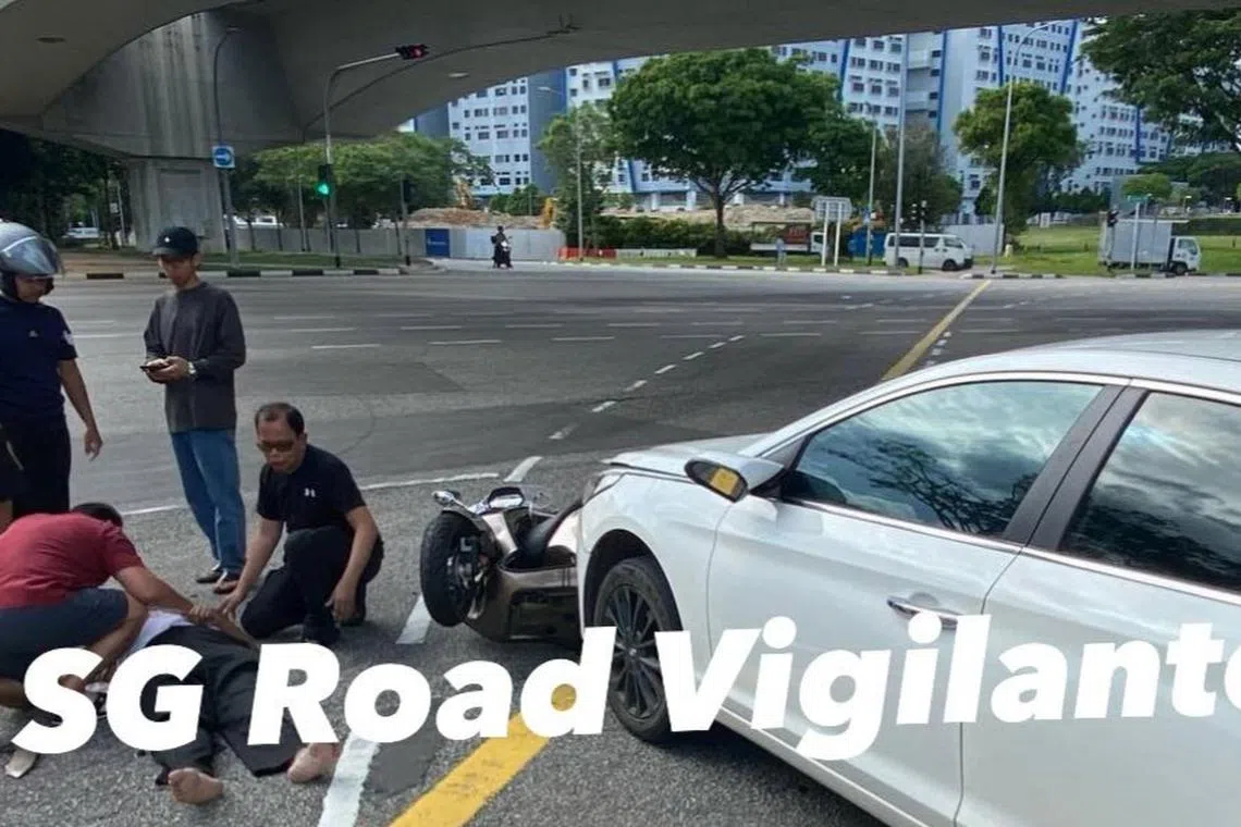 The accident took place at the junction of Bartley Road East and Airport Road on March 15.