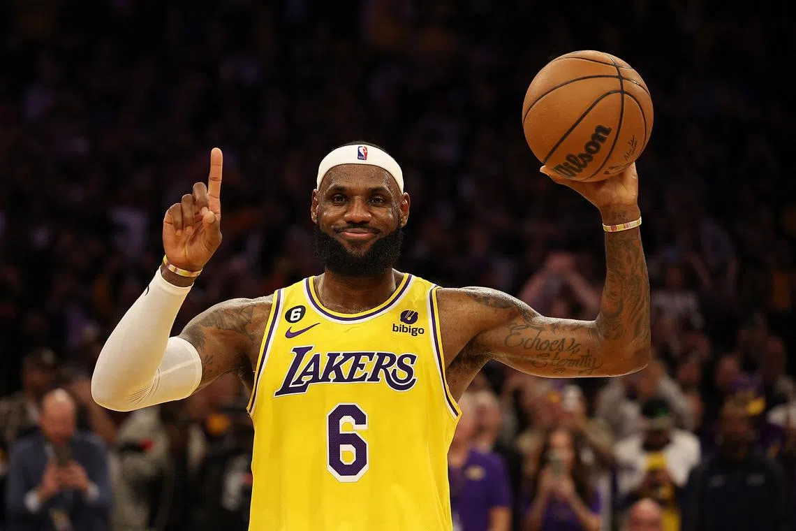 After 20 season in the league, Los Angeles Lakers forward LeBron James has scored the most points in the NBA.
