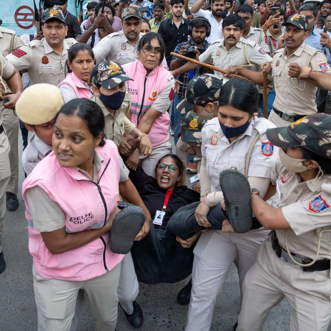UN experts said demonstrators in the India protests had sustained injuries and some reported being subjected to ill-treatment.