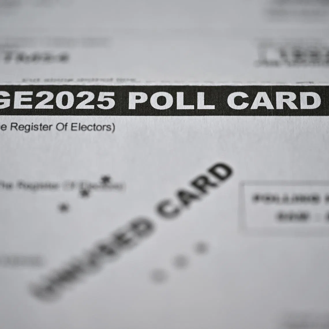 Voters may check their polling station’s queue status by scanning the QR code on their poll card before heading down to their voting centres.
