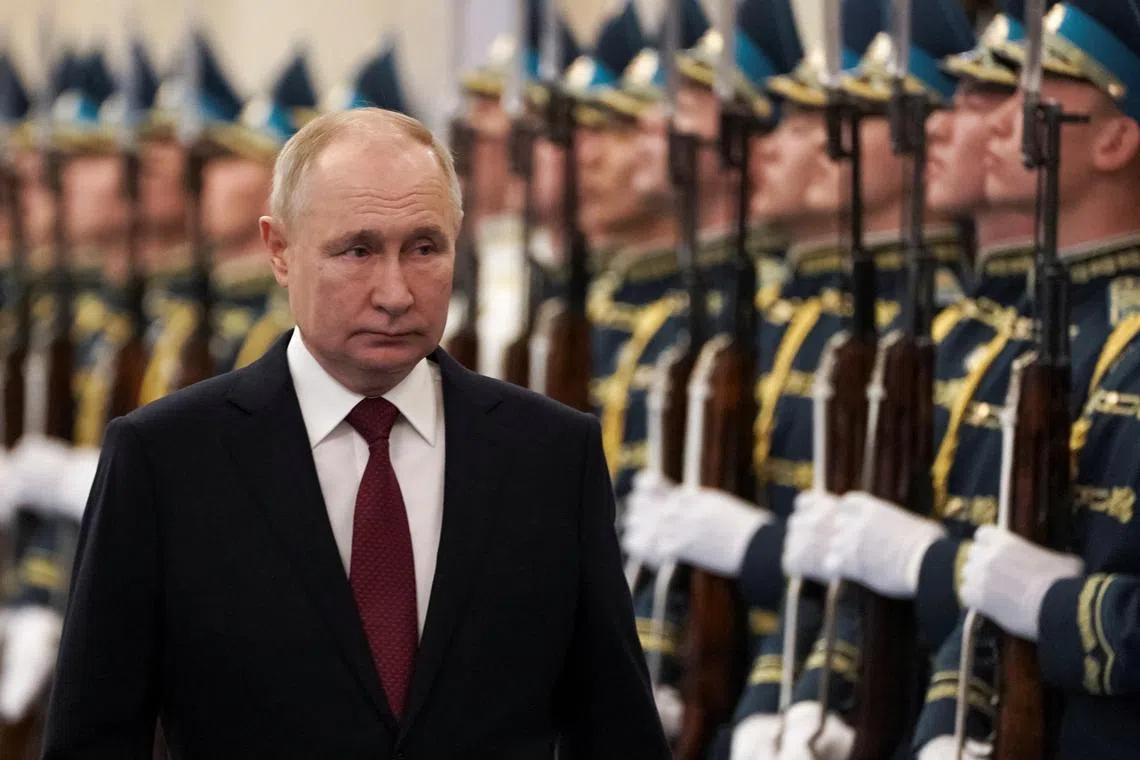 Russian President Vladimir Putin has shown no willingness to end the invasion he began in February 2022.