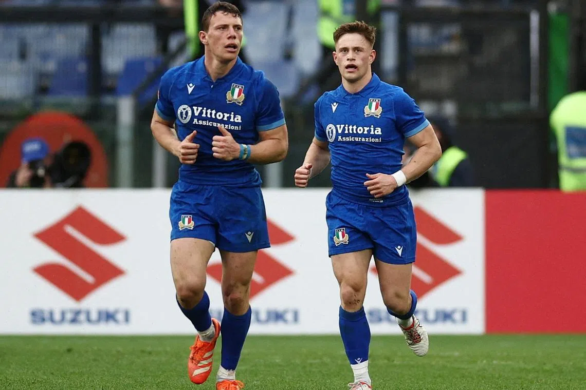 Italy scrumhalf Varney joins Exeter Chiefs