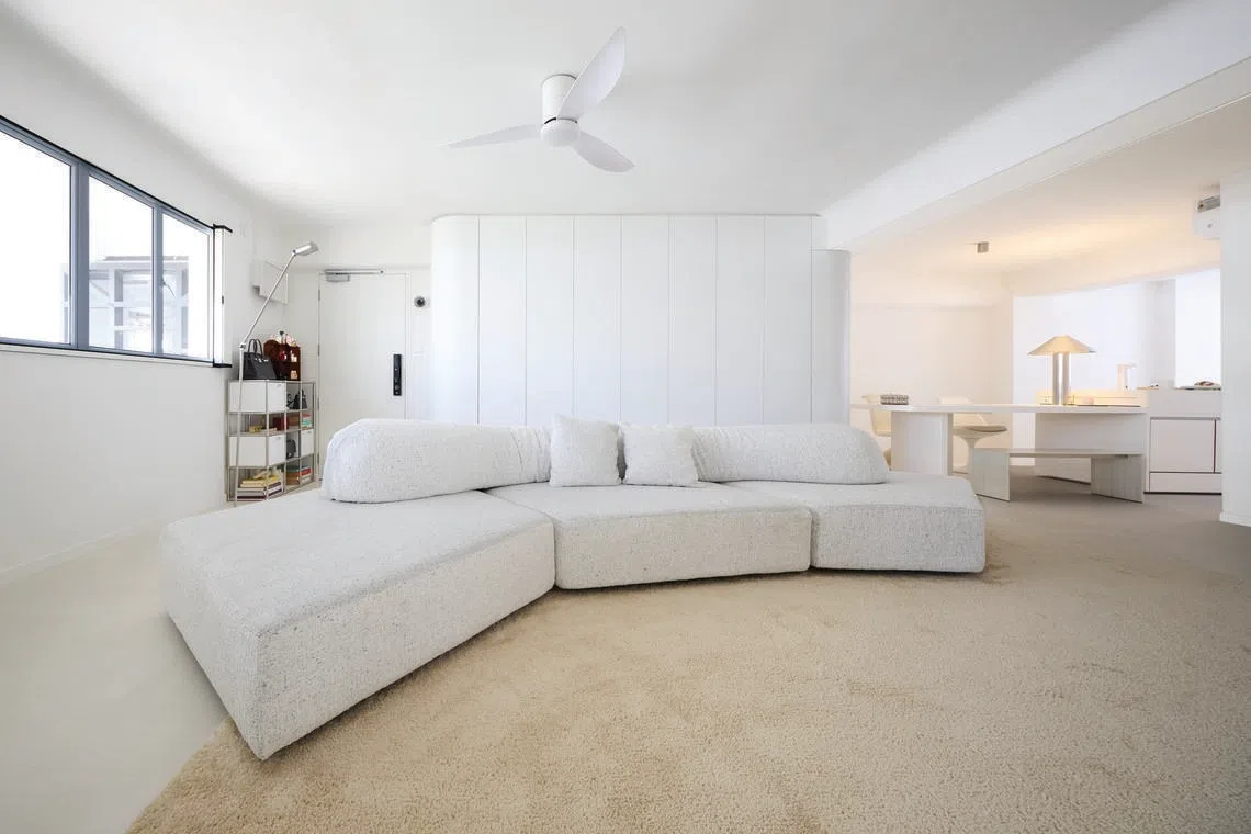 Singapore celebrity stylist Neo Li Rong’s minimalist HDB flat