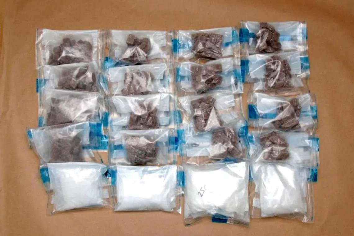 79 arrested, over 3kg of heroin seized in 5-day drug blitz