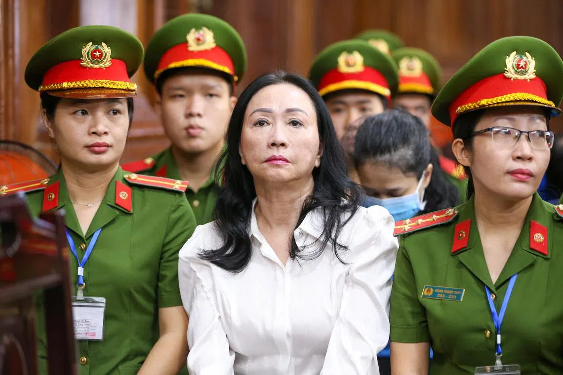 The court has sentenced Truong My Lan to death over her role in a 304 trillion dong (S$16.46 billion) financial fraud case.