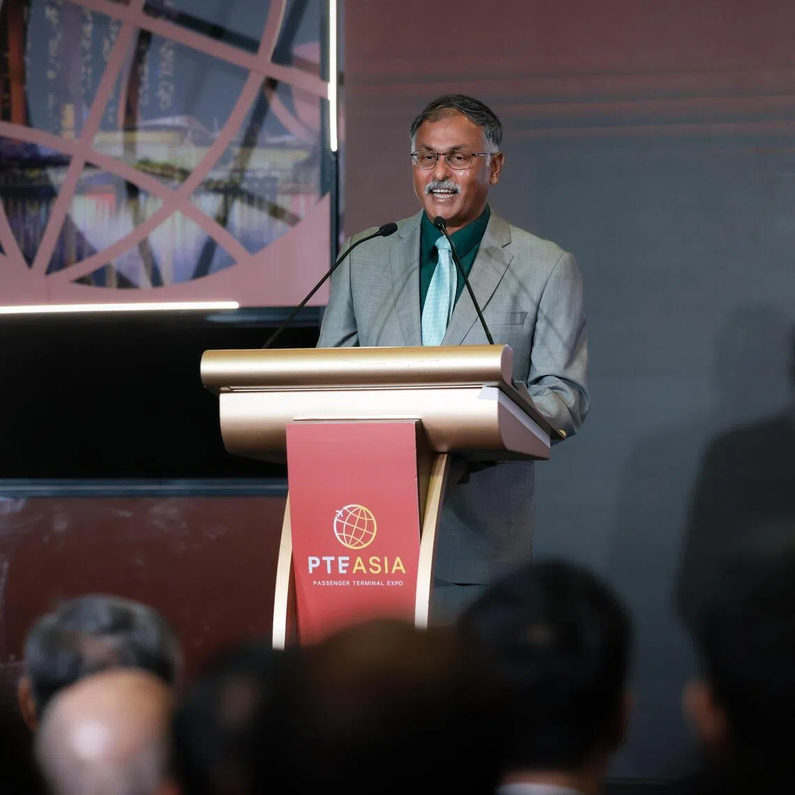 Senior Minister of State for Transport Murali Pillai was speaking to attendees of the inaugural Passenger Terminal Expo Asia on Sept 23.