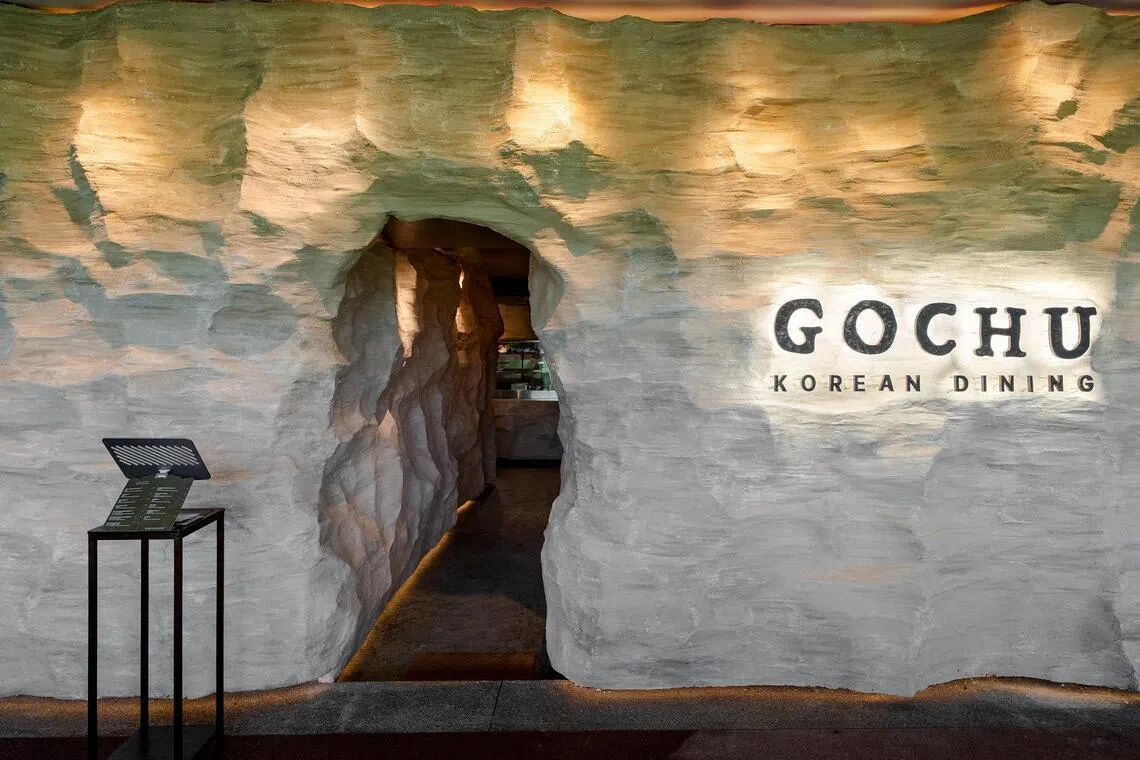 Gochu’s entrance at Orchid Country Club.