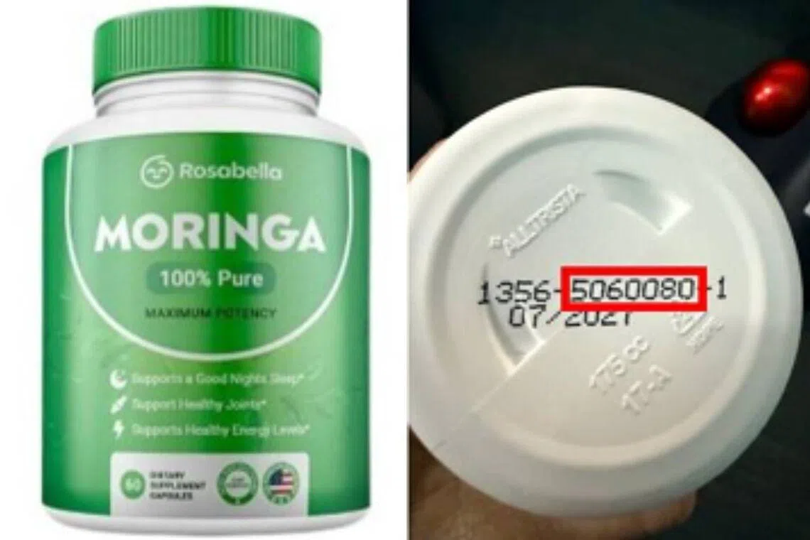Specific lots of Rosabella's moringa powder capsules have been affected by a possible salmonella contamination. The lot codes can be found at the bottom of the bottle. 