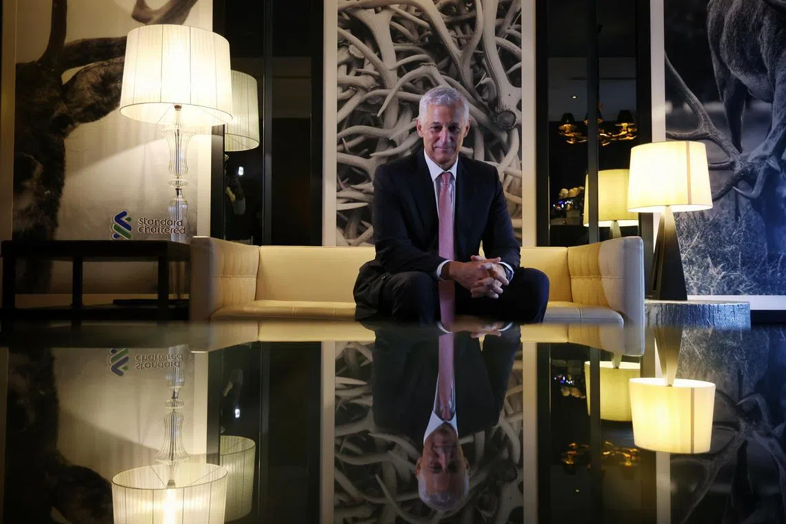 ST20240909_202475100583/kcwinters/Chor Khieng Yuit/Jason Quah

StanChart CEO Bill Winters pictured at an interview with ST on Sept 9, 2024.