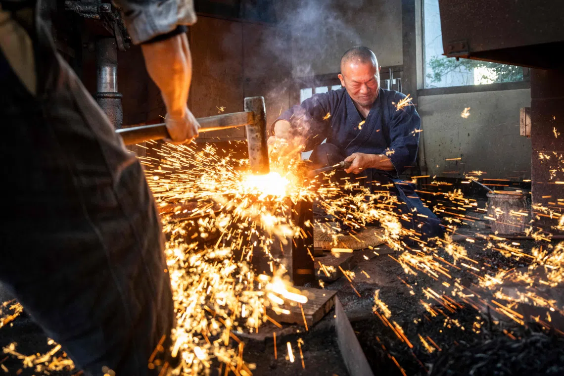 ‘Artists of steel’: Japanese swords forge new fan base