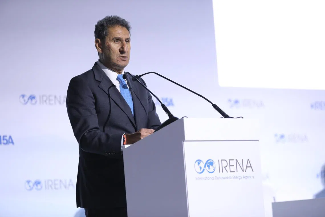 Mr Francesco La Camera, the director-general of the International Renewable Energy Agency (Irena) told The Straits Times this in an interview on Jan 16, saying that countries should instead focus on ramping up renewable energy supply. 