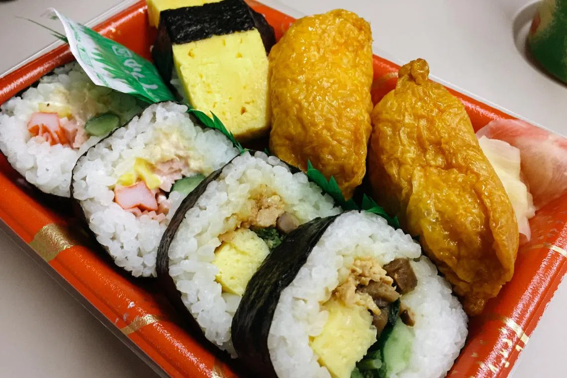 These food boxes allow customers to purchase unsold food such as sushi or pastries at discounts of up to 70 per cent.