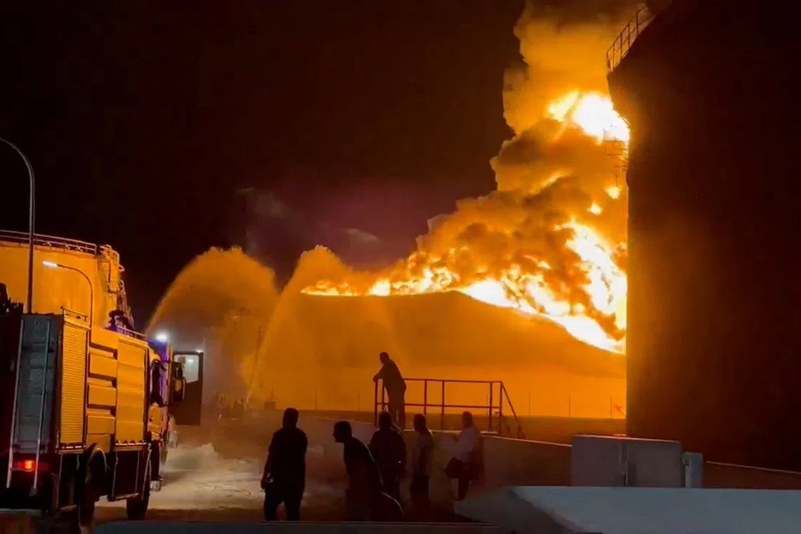 Libya's NOC warns of force majeure, Zawiya refinery shutdown if drone attacks continue
