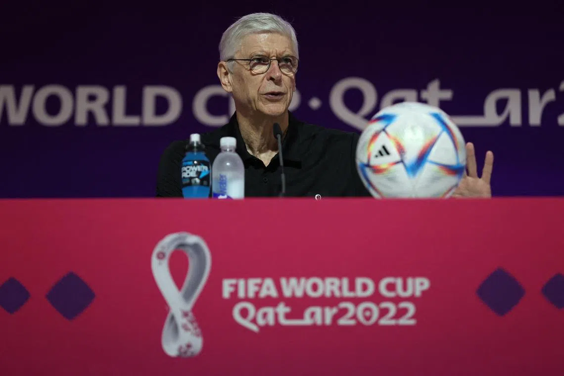 Fifa chief of global football development Arsene Wenger said players must not try to alter their style or hold themselves back.