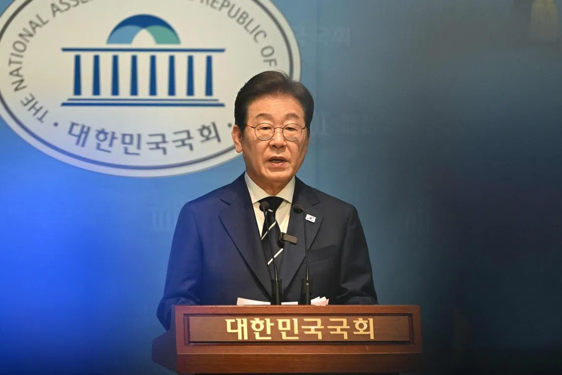 Mr Lee singled out trade negotiations with the US as the most pressing task to tackle in his first 100 days in office.