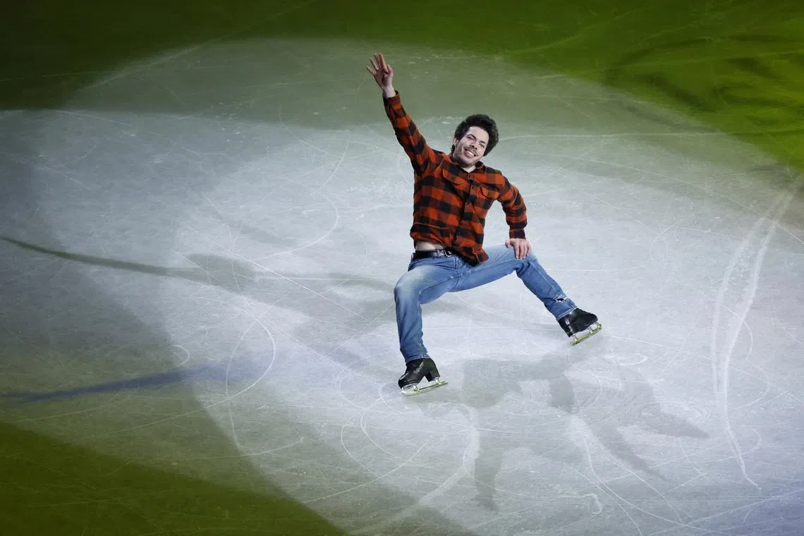 FILE PHOTO: Figure Skating - World Figure Skating Championships - Saitama Super Arena, Saitama, Japan - March 26, 2023 Canada's Keegan Messing performs during the Gala Exhibition REUTERS/Issei Kato/File Photo