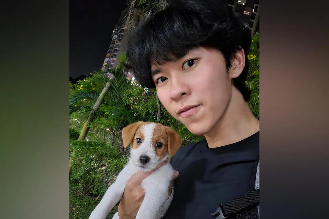 Actor Herman Keh never expected to cry in front of his mum – all for a dog