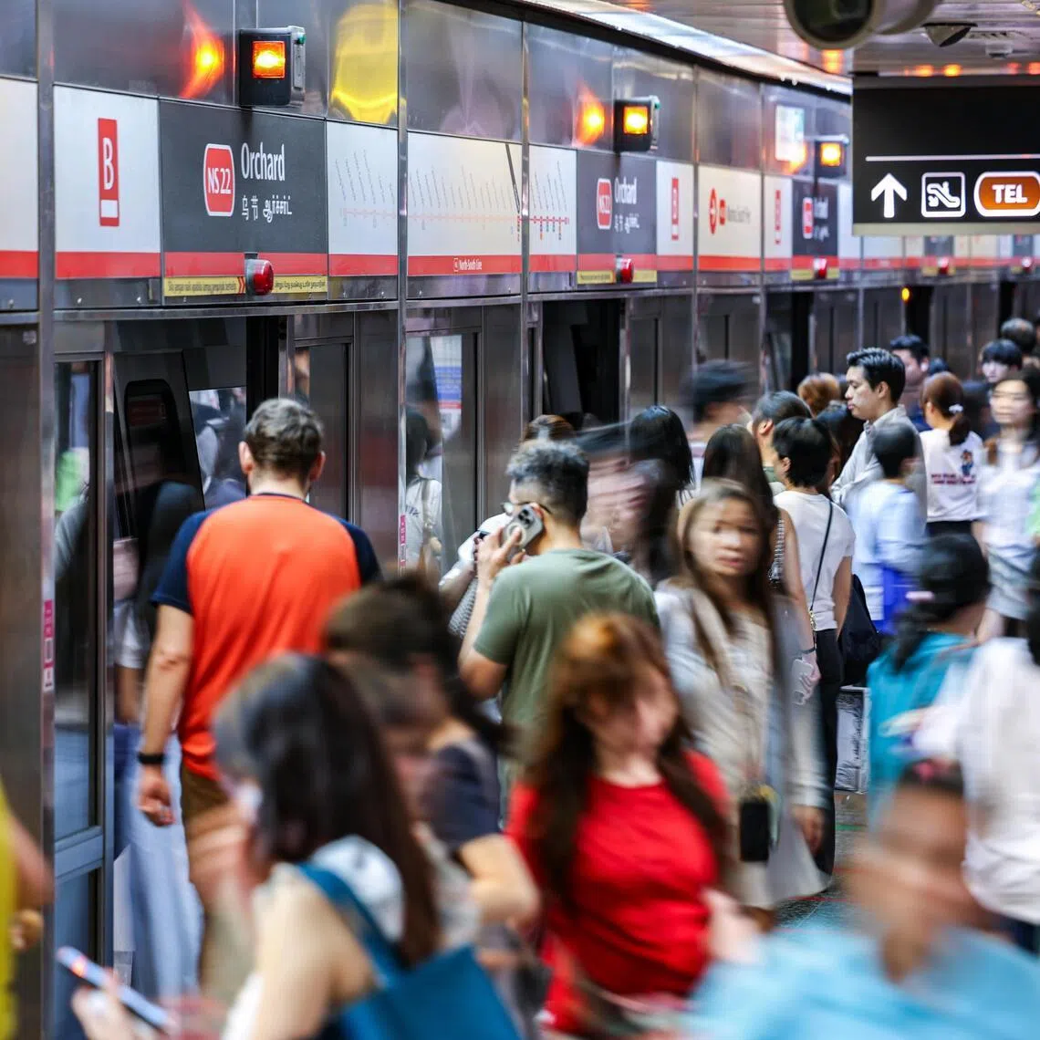 SingStat said almost half of employed Singapore residents worked in the central region.