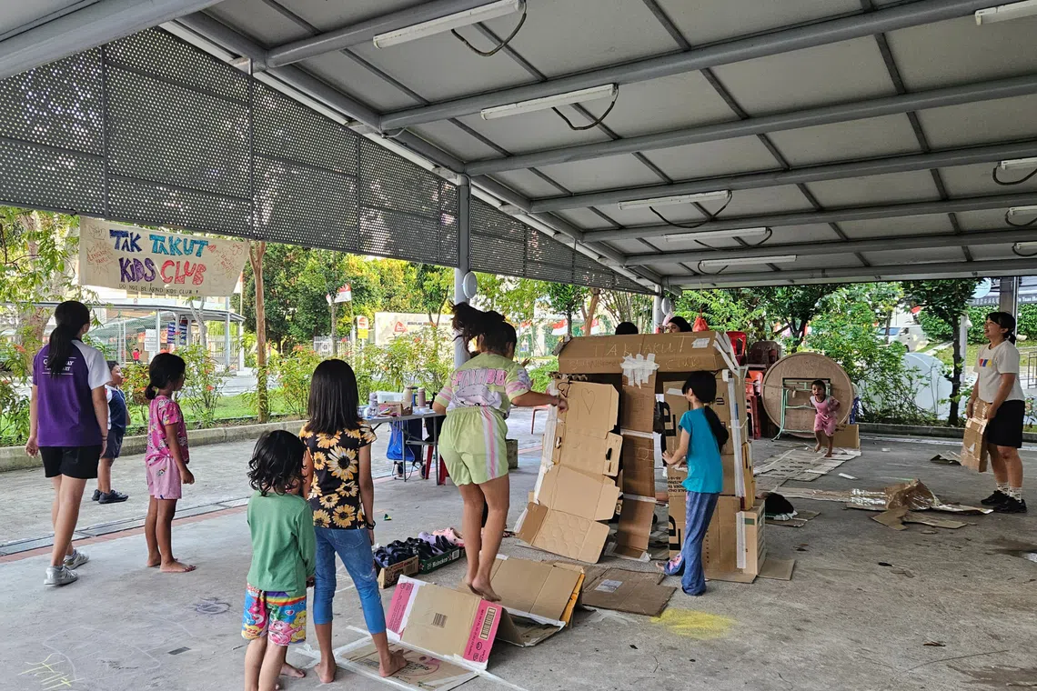 Children at Tak Takut Kids Club’s Lengkok Bahru branch.