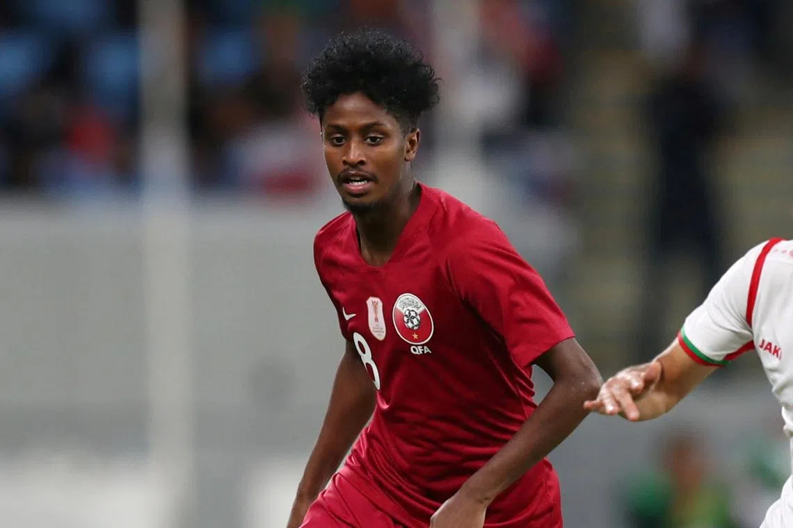 Qatar's Yusuf Abdurisag (pictured) has denied making any racist comments to New Zealand's Michael Boxall.