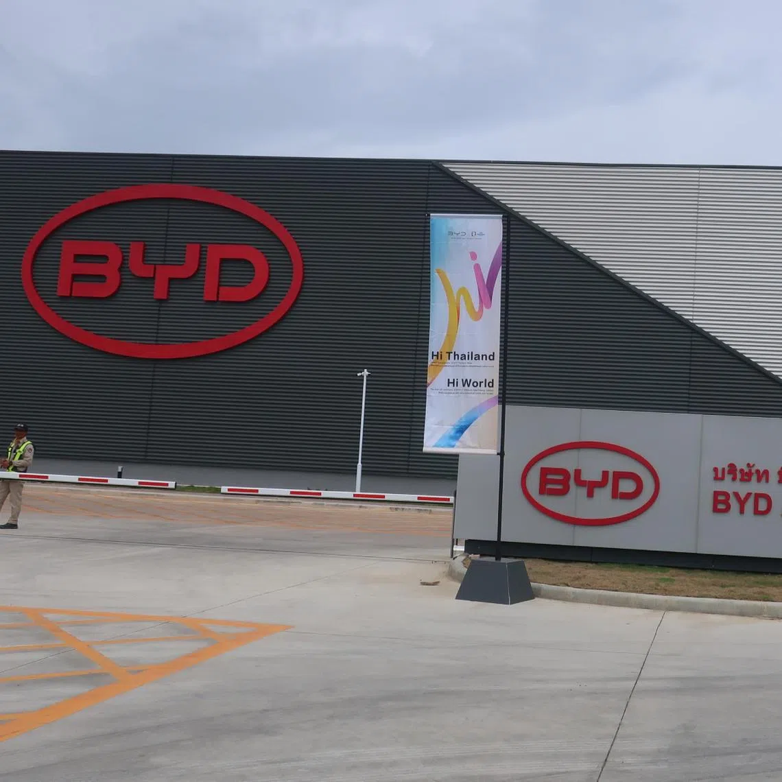 Chinese electric vehicle manufacturer BYD’s first factory in South-east Asia is in Thailand.