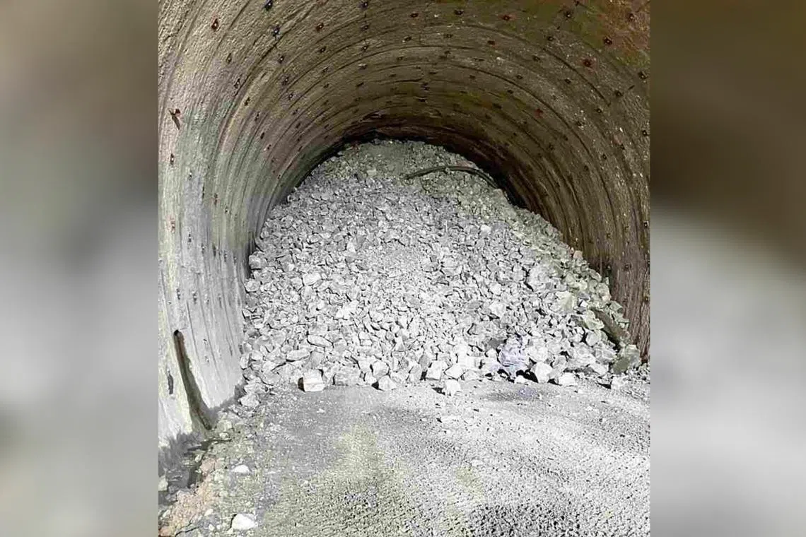 straitstimes.com - Tunnel collapses at Hokkaido Shinkansen extension construction site