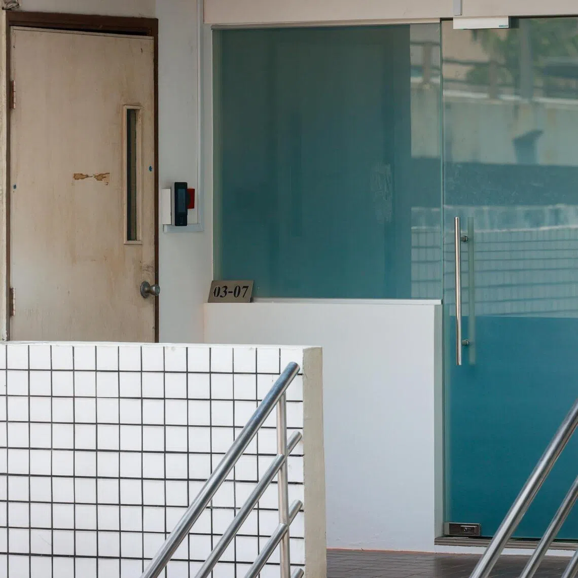 Azure Shipping, which was named in the latest US sanctions, appeared to have vacated its listed address at Telok Blangah House when ST visited on Aug 25.