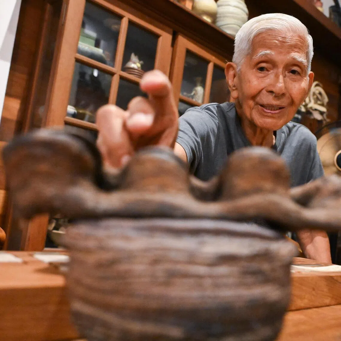 About two dozen works by master potter Iskandar Jalil will be on show at the Singapore Clay Festival from Nov 6 to 9.