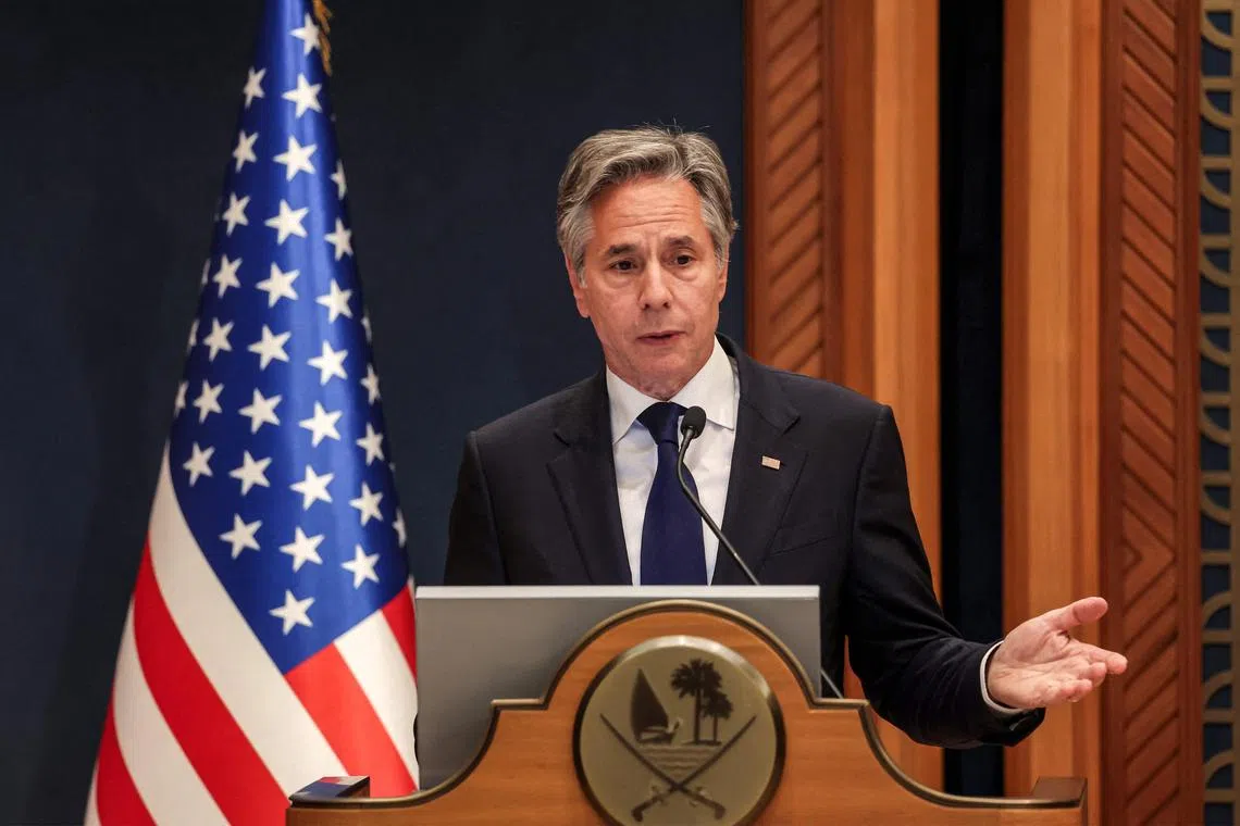 US Secretary of State Antony Blinken said some of the counter-proposals from Hamas had sought to amend terms that it had accepted in previous talks.