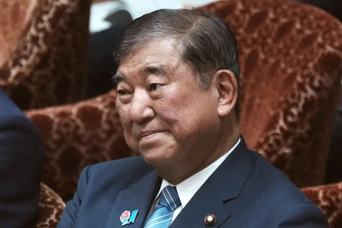 Support for Mr Shigeru Ishiba’s cabinet stood at 39 per cent, surging by 17 percentage points from July’s survey taken after the upper house election.