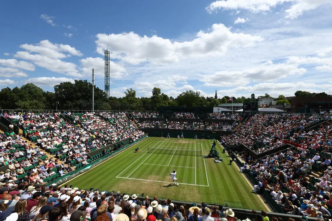 Wimbledon order of play on Friday | The Straits Times