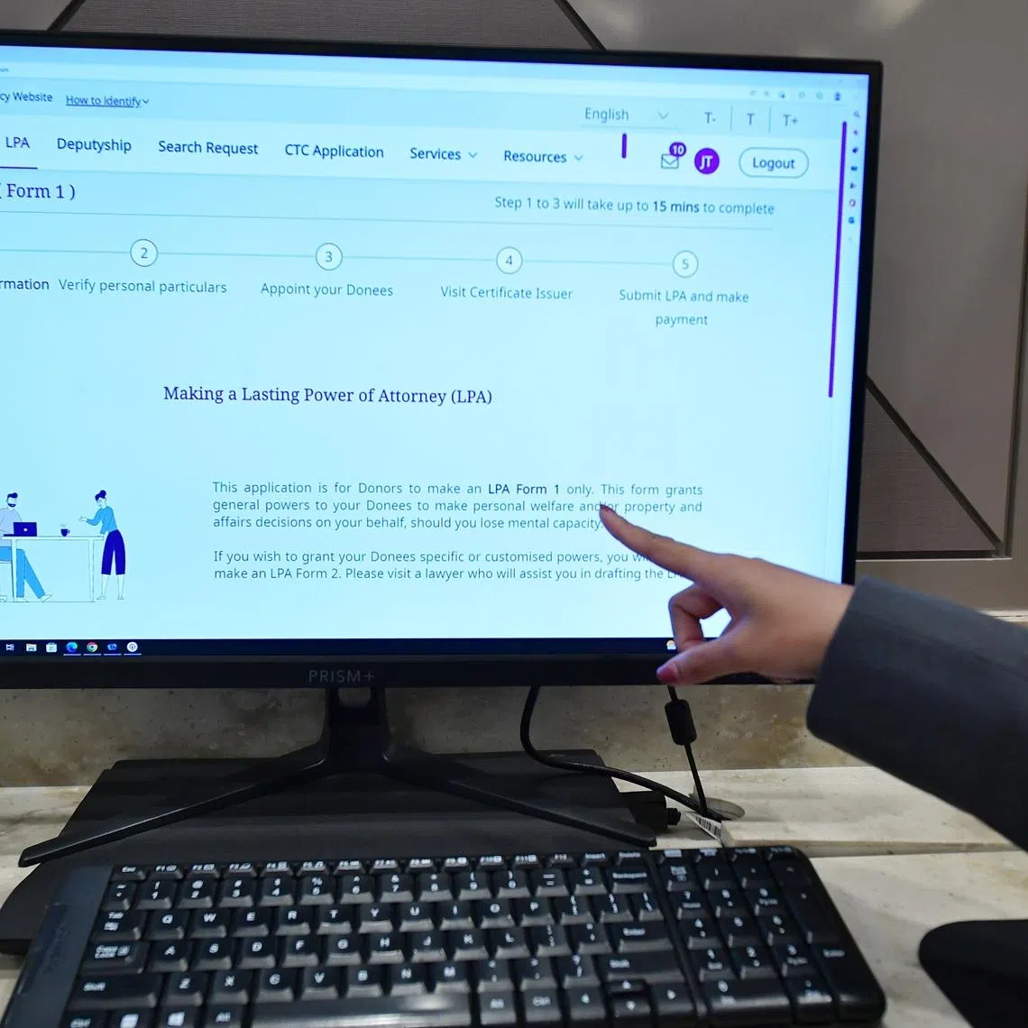 About 404,000 or one in seven Singapore citizens have made an LPA as of Feb 20. 