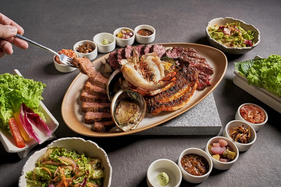 Surf & Turf platter from Gu:um.