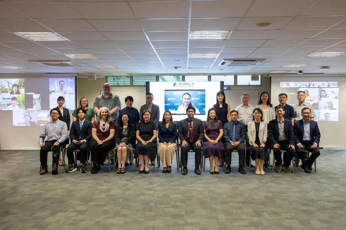 The Global AI Nexus of Schools launched on Aug 4 at Hwa Chong Institution.