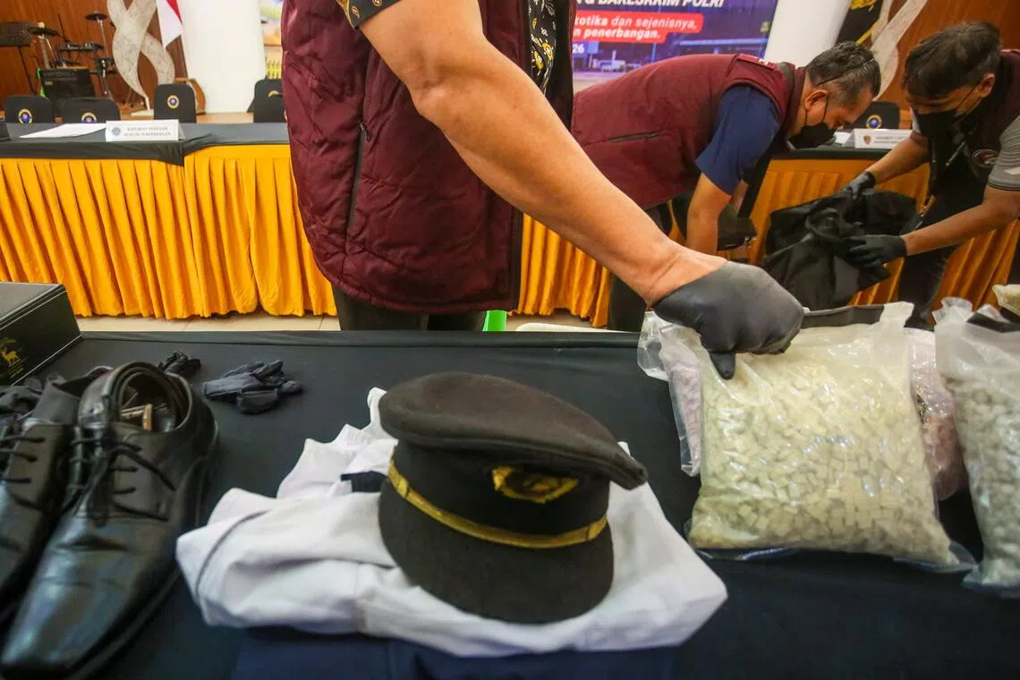 Malaysia probers in Jakarta to interview pilot detained in drug case