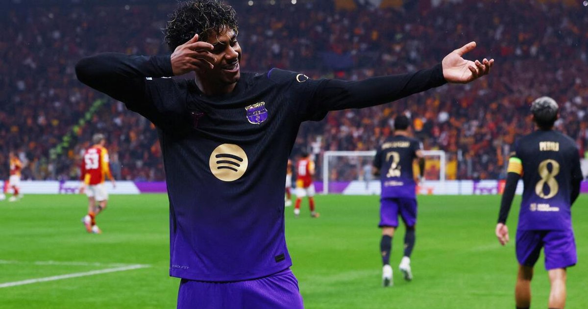 Yamal stays cool at boiling Galatasaray to lift Barcelona to victory