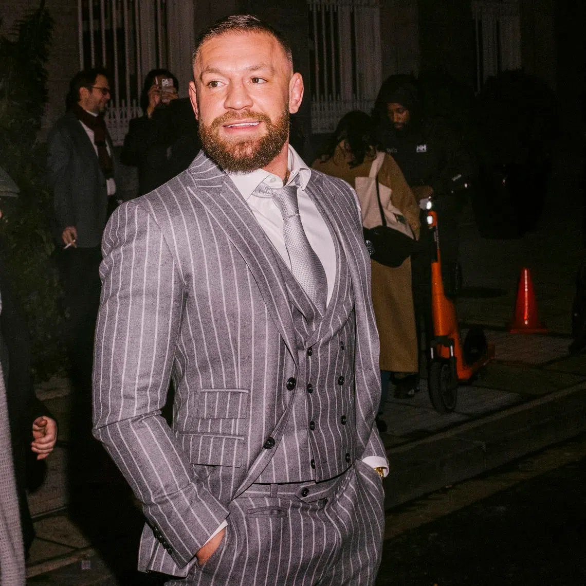 Conor McGregor cast the decision as a medically necessary one to ensure that his badly broken leg healed properly.