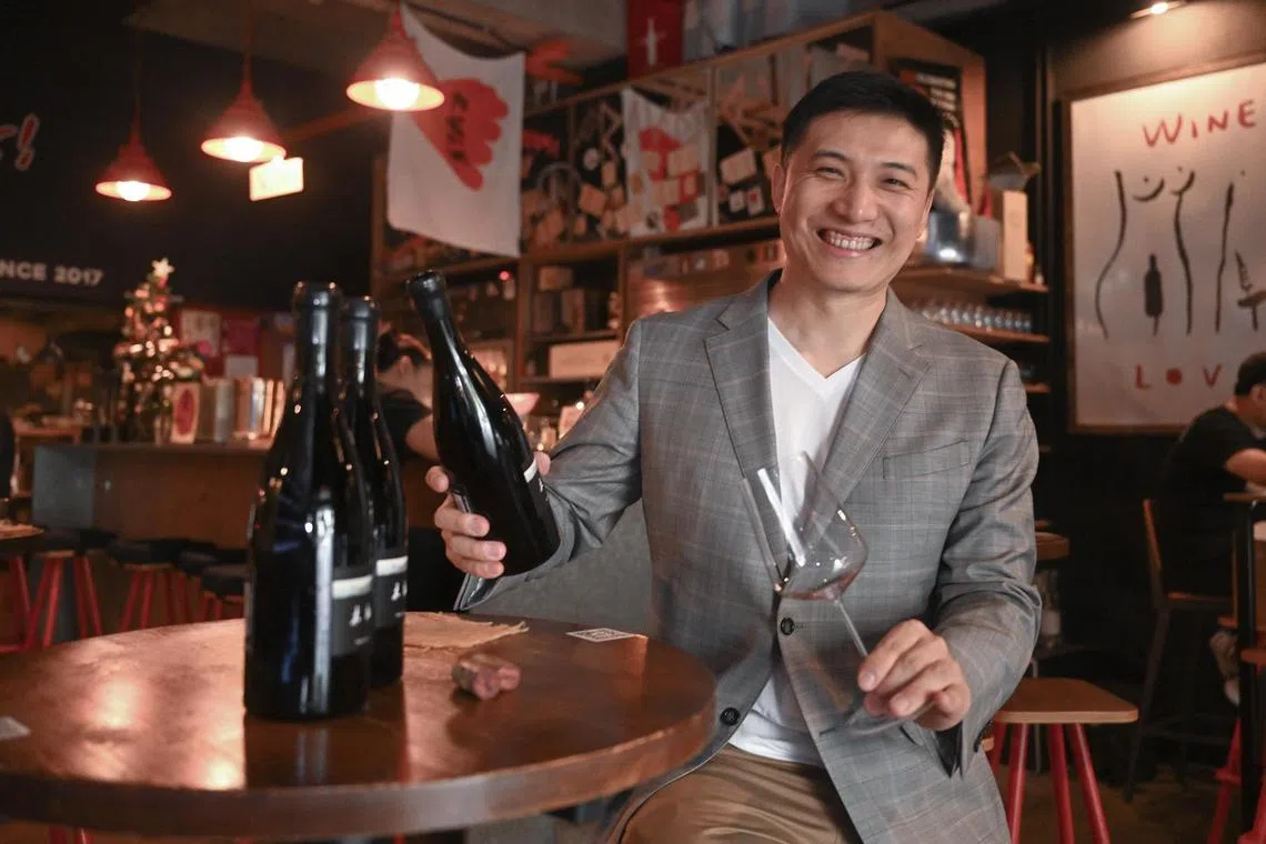 ST20240307_20247398015/ hymuxin/ Tan Hsueh Yun/ Azmi Athni//

Profile of Mu Chao, 36,  founder and winemaker of Muxin, a winery in Yunnan.

ST PHOTO: AZMI ATHNI