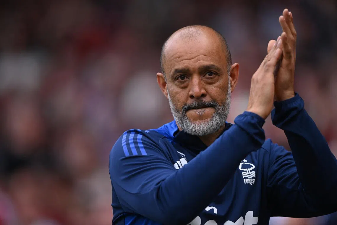 Soccer Football - Premier League - Nottingham Forest v Everton - The City Ground, Nottingham, Britain - April 12, 2025 Nottingham Forest manager Nuno Espirito Santo before the match REUTERS/Jaimi Joy